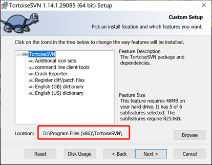 一步一步搭建Svn服务之TortoiseSVN 客户端_版本管理_04