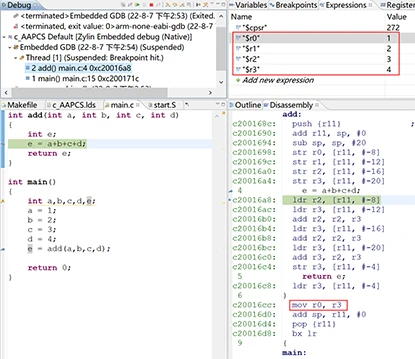 基于stm32mp157 linux开发板ARM裸机开发教程6：ARM 汇编语言程序设计（连载中）_寄存器_05