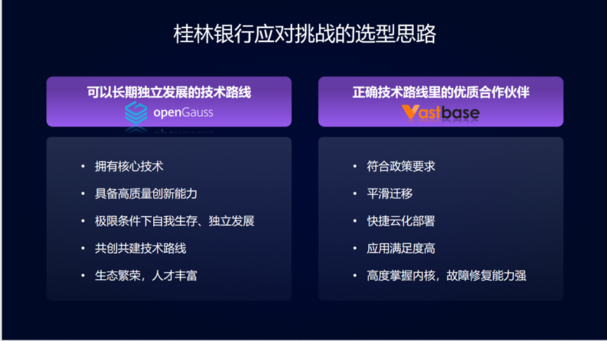 海量数据×桂林银行 | 满足金融用户稳健周密需求，做好国内数据库演进的实践担当 openGauss_海量数据_02