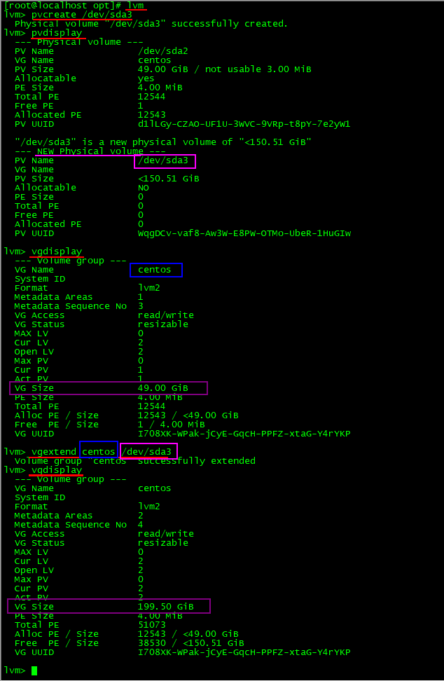 Hyper-V CentOS 硬盘扩容_centos_02