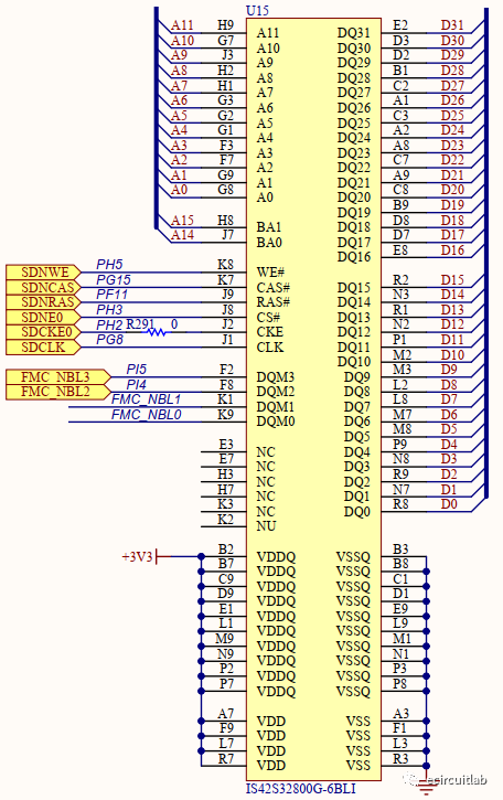 STM32硬件电路设计-SDRAM篇_数据_05