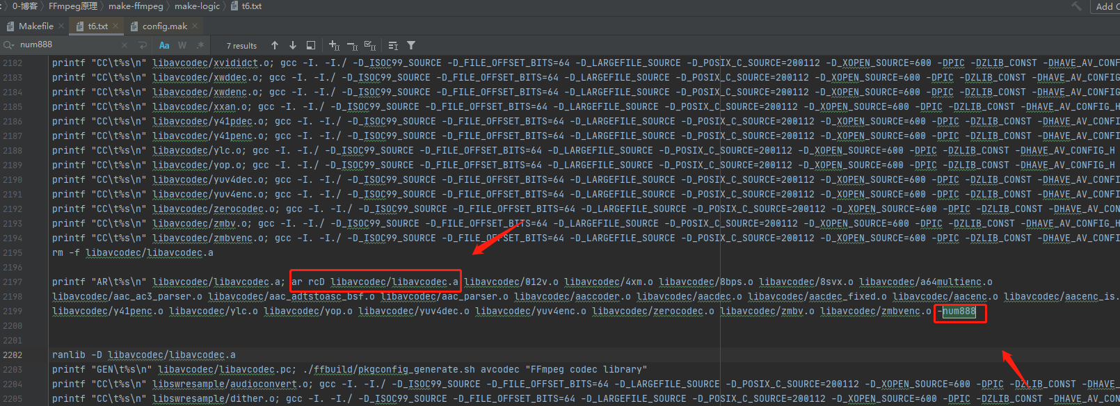 FFmpeg的makefile逻辑分析_根目录_17