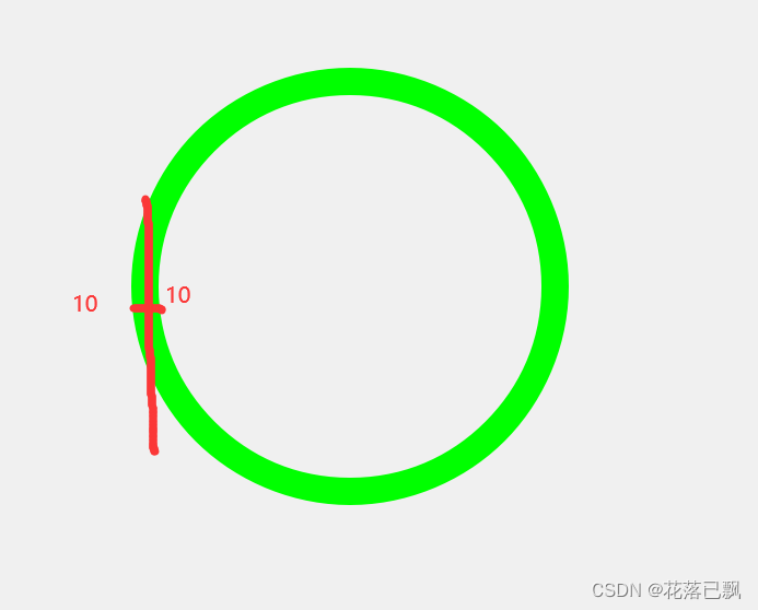 QT（QPainter画圆弧）_旋转角度_05
