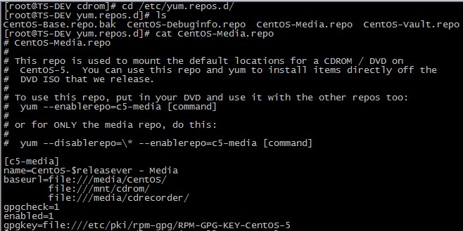 CentOS yum 源的配置与使用_配置文件_05