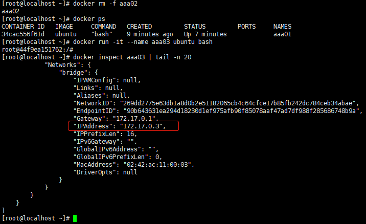 Docker network 四种网络模式及自定义网络的简单使用介绍_Linux_05