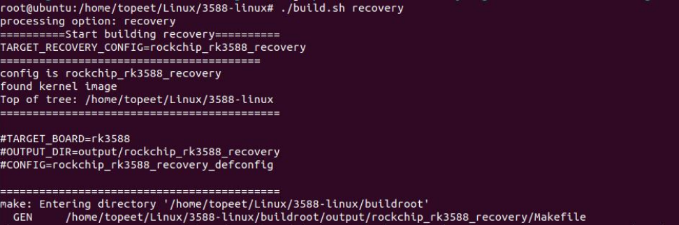 itop3588开发板编译Debian-编译Recovery_开发板