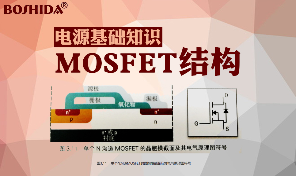 BOSHIDA电源模块 电源基础知识 MOSFET结构_连接点