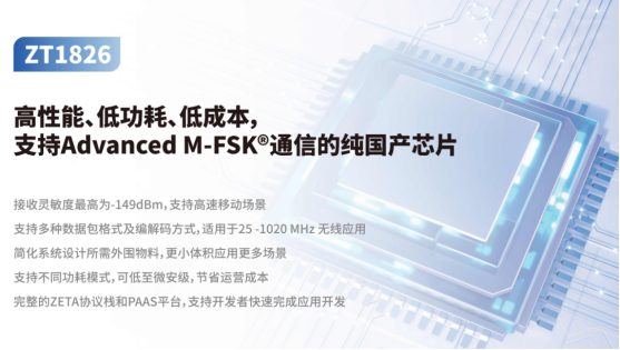 主打低功耗物联网国产替代，纵行科技ZT1826芯片以速率和灵敏度出圈​_芯片_04