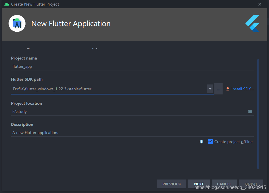 从创建一个Flutter项目开始熟悉工程目录结构_android_02