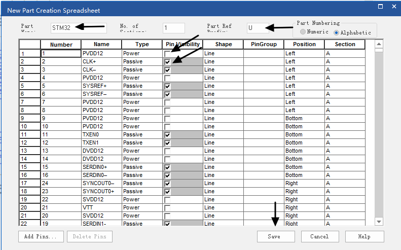 Cadence Allegro如何通过Excel表格创建元器件？_设计_04