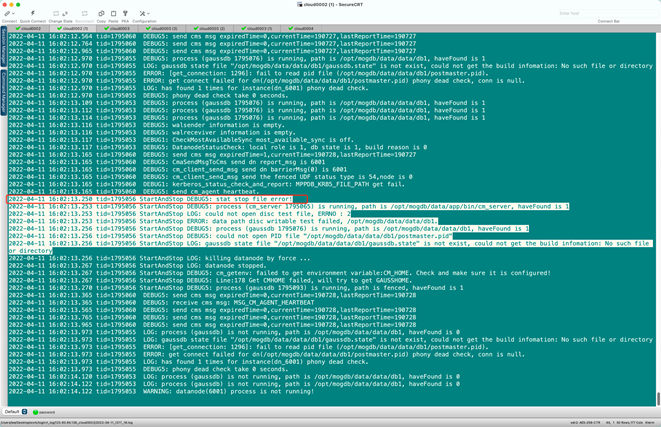 openGauss Cluster Manager RTO Test_linux_06