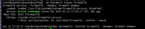 centos出现“FirewallD is not running”怎么办_端口号_04