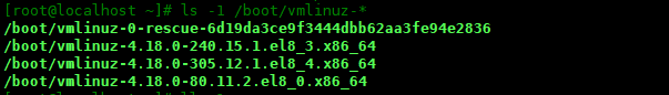 在 CentOS 8 中删除旧的 Linux 系统内核_3c_04