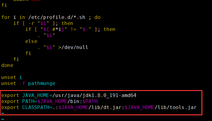linux centos jdk1.8环境变量配置三种方式_java