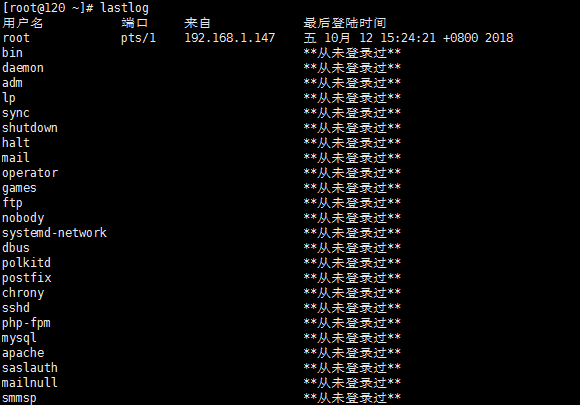 centos7查看linux的用户登录日志_linux