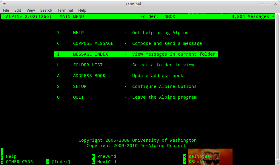 Linux: 利用 Alpine 在命令行里访问 Gmail_操作系统_08