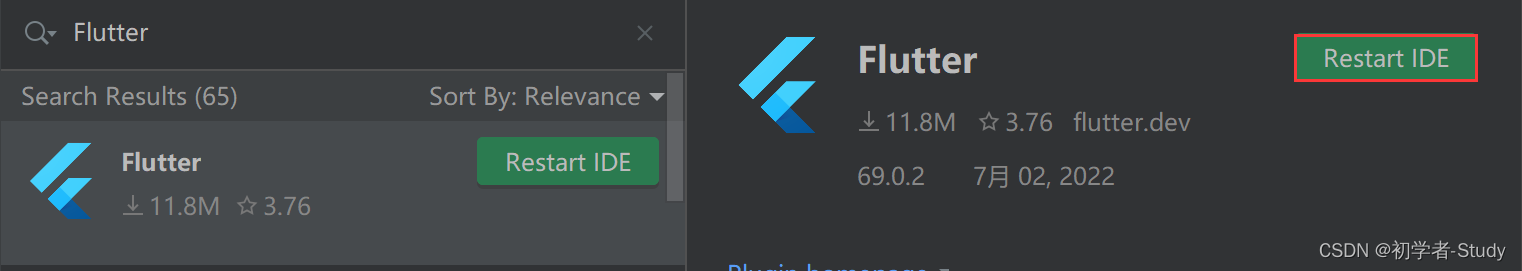 Flutter 第一个程序Hello World!_flutter_14