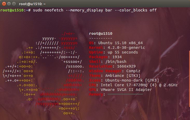 如何使用Neofetch个性化显示Linux系统信息_linux_03