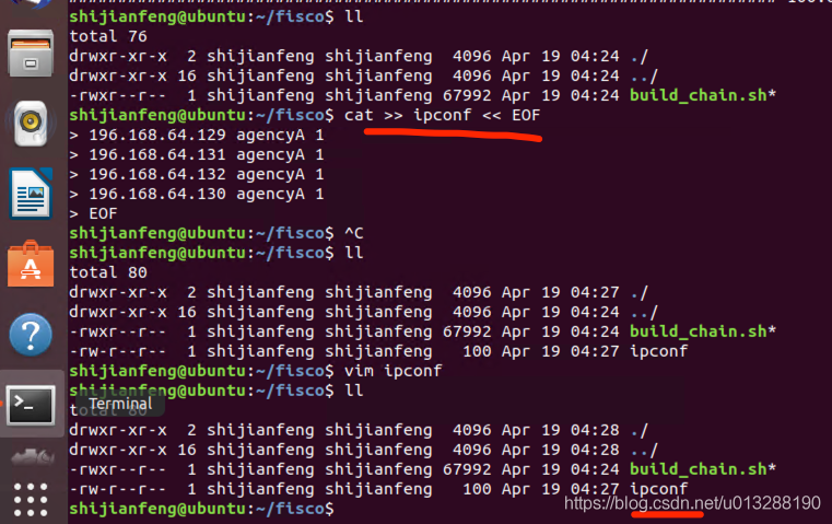 Fisco bcos 在多机器上搭建多个节点的区块链网络 教程_ubuntu_02