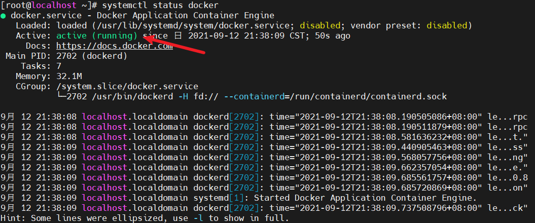 CentOS 7 使用Docker安装Redis_redis