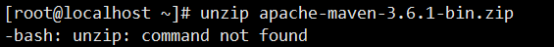 Centos出现-bash: unzip: command not found的解决办法_Linux