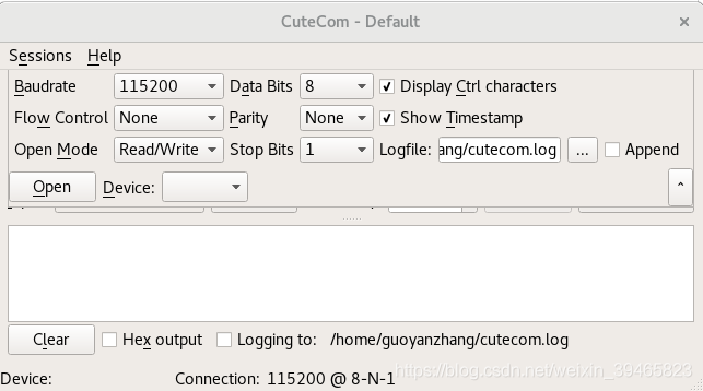 debian9.6上安装类似于windows上的串口工具_cutecom_02