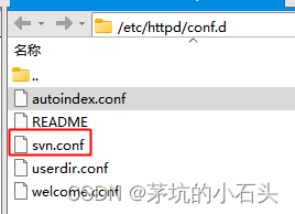 LINUX（centos）SVN配置HTTP访问_命令行