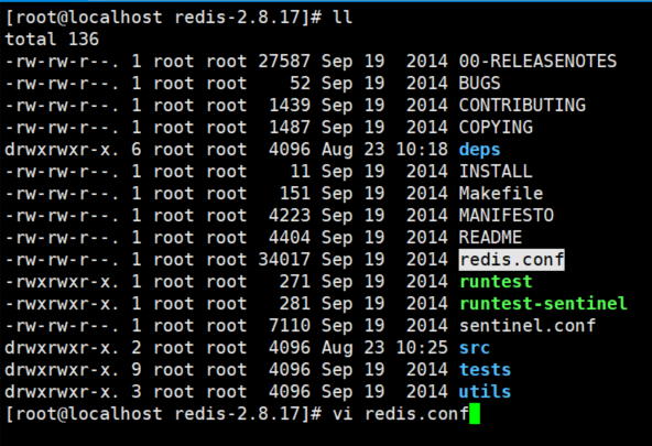Linux中Centos7环境下安装Redis_redis_03