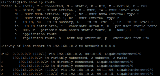 Cisco OSPF注入静态路由_路由表_06
