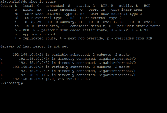 Cisco OSPF注入静态路由_路由表_05