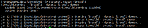 centos出现“FirewallD is not running”怎么办_centos_02