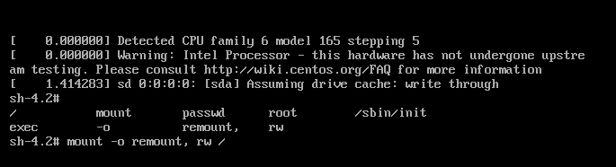 VMware CentOS7 忘记密码解决方法_linux_04