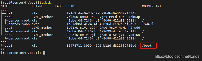 CentOS7 扩容任何目录（包括 /boot）小白都可以学会，每一步都有详细截图引导_linux_18