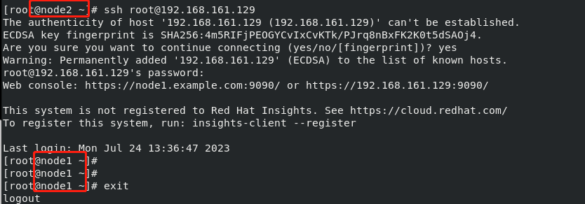 关于菜鸡学习RHEL8的一些小笔记--->linux上的ssh远程_用户名_03
