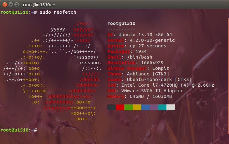 如何使用Neofetch个性化显示Linux系统信息_ubuntu_02