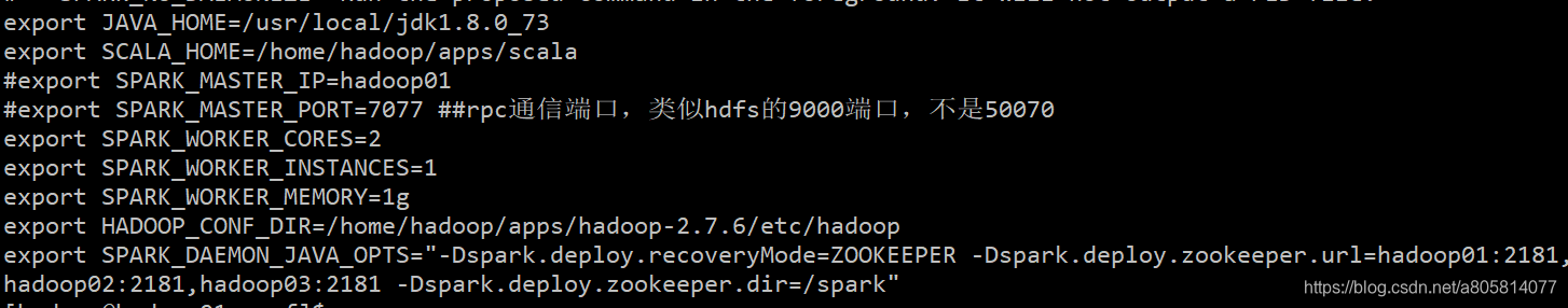 Spark 高可用分布式集群搭建_SPARK_03