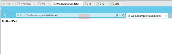 Windows配置ipv6及跨网段通信_web服务器_24