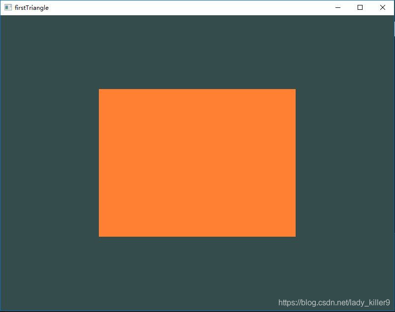 OpenGL-第一个三角形与矩形（两个三角形）_现代OpenGL新手入门_06