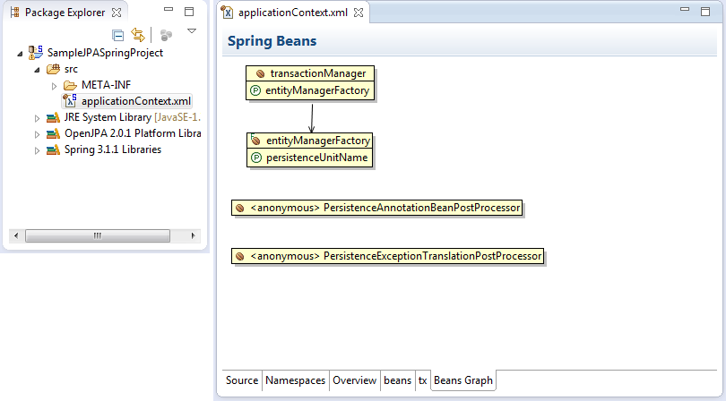 「Java开发指南」如何在MyEclipse中使用JPA和Spring管理事务？（一）_逆向工程_04