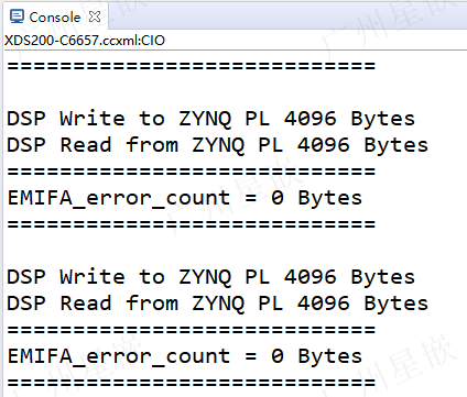 ZYNQ与DSP之间EMIF16通信_ZYNQ7035_09