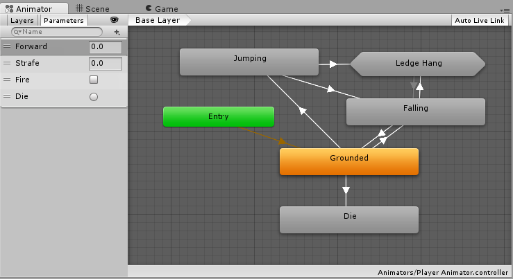 Unity3D ：Animator Controller_缩放_02