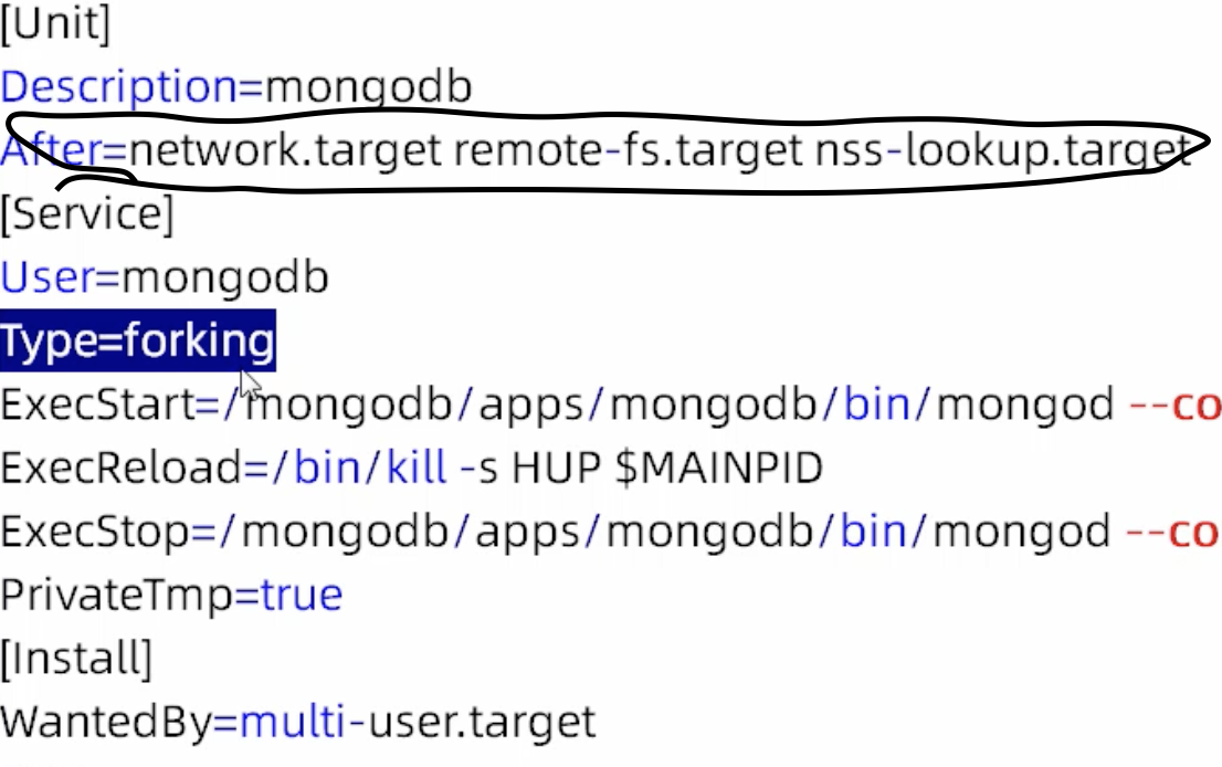 MongoDB7.0在centos stream9中的开机自启动配置_Server
