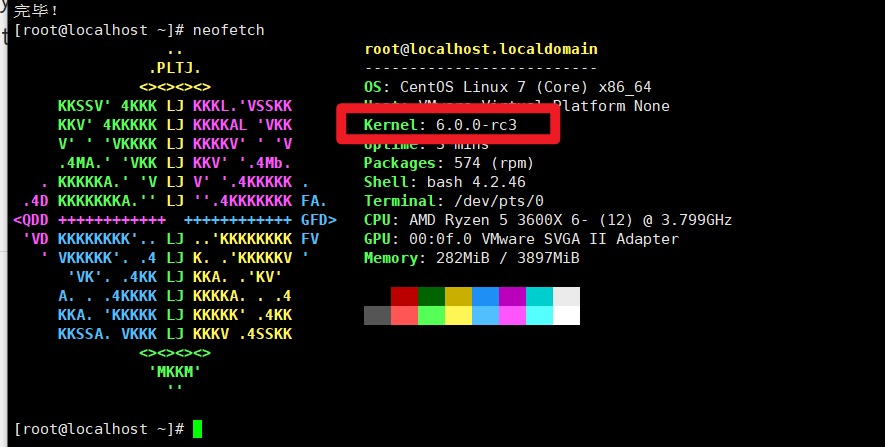 CentOS7 编译安装最新的Linux Kernel 6.0 rc3_rpm包