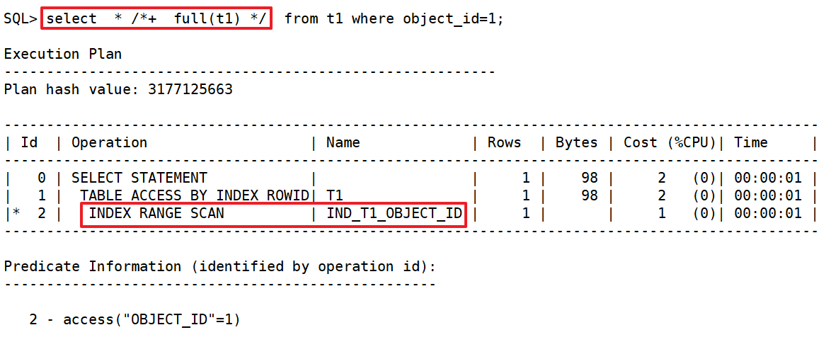HINT的作用及书写要求_SQL_04