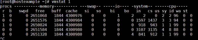 linux常用的10个性能检测命令_网络连接_02