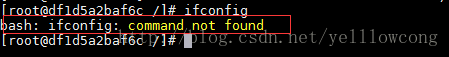 Centos之ifconfig 命令找不到（ifconfig  command not found） -yellowcong_Docker