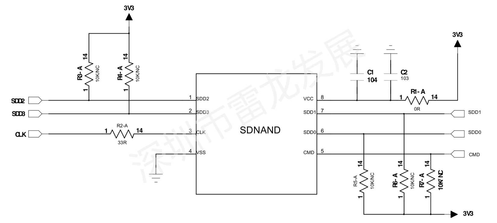 【贴片SD Card介绍】贴片式tf卡/SD NAND/SD2.0协议_FLASH_07