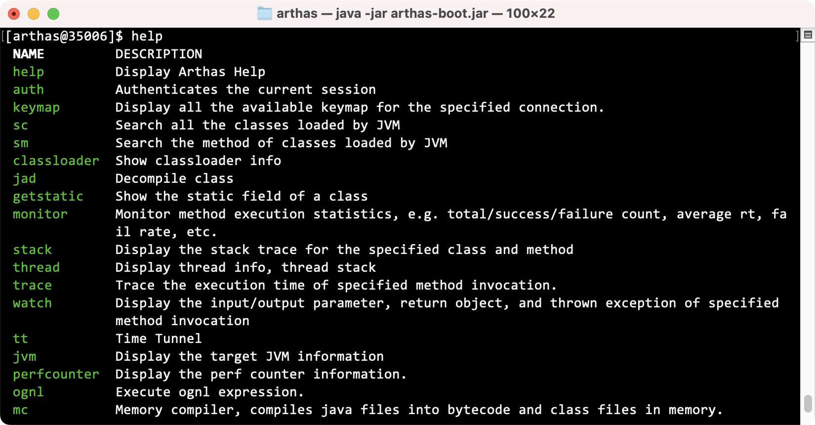 ​​Java应用诊断利器——Arthas 快速入门_JVM_06
