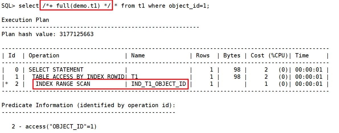 HINT的作用及书写要求_SQL_05