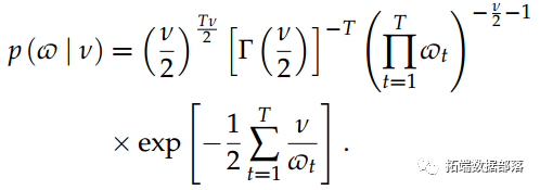 R语言具有Student-t分布改进的GARCH（1,1）模型的贝叶斯估计|附代码数据_方差_07